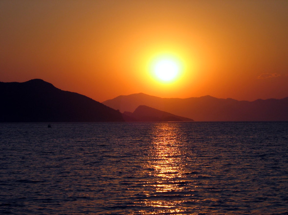 Traunhafter Sonnenuntergang bei Fethiye