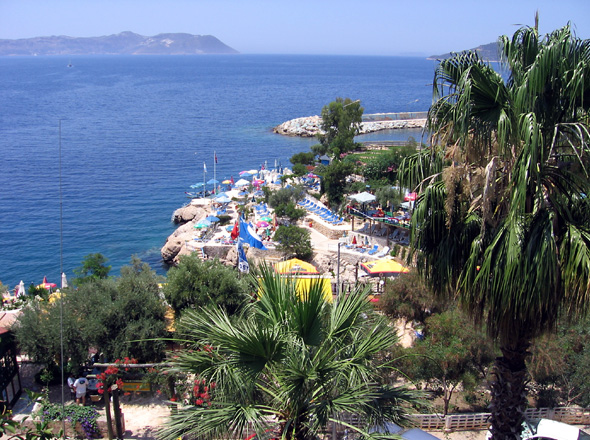 Kas - Blick von der Hotelterrasse