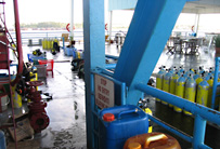 Wohncontainer bieten Schatten Wohncontainer bieten Schatten